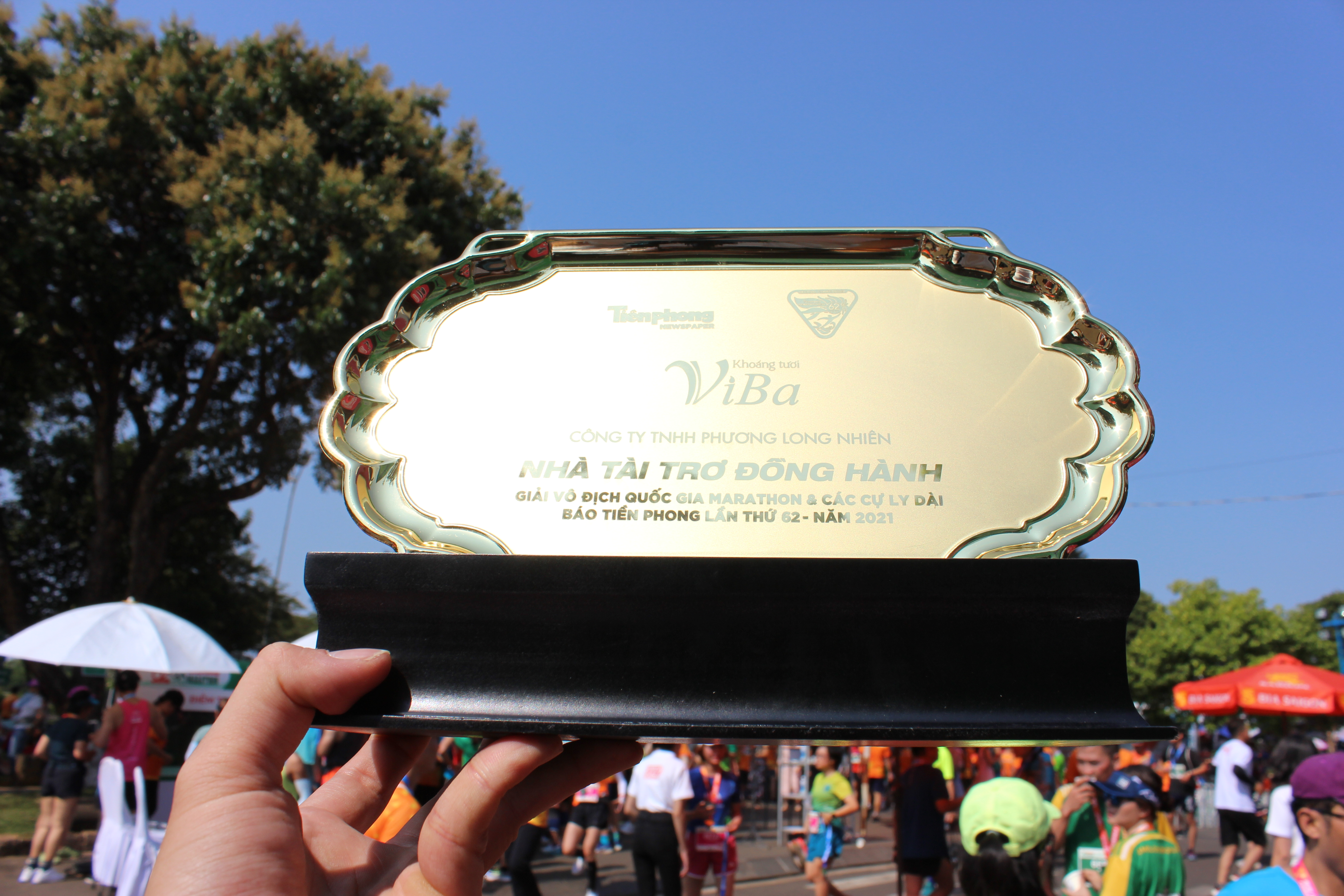 Khoáng tươi Viba đồng hành cùng giải Marathon Báo Tiền Phong 2021