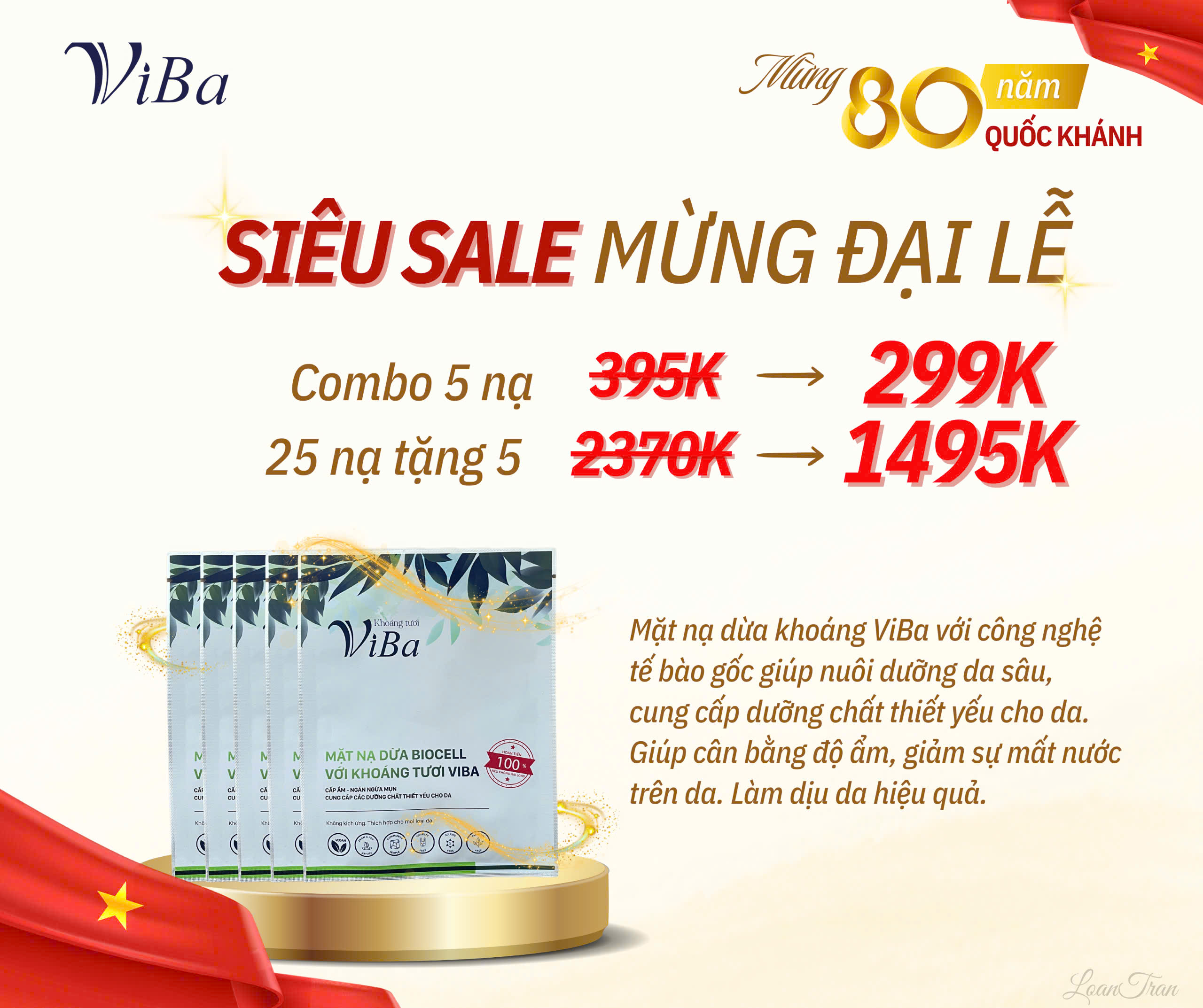 COMBO 5 NẠ TRỞ LẠI _SIÊU SALE MỪNG ĐẠI LỄ 2-9